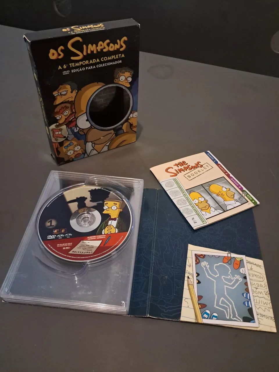 Coleção DVD Simpsons Temporada 6 - Box