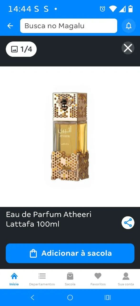 vendo um perfume arabi