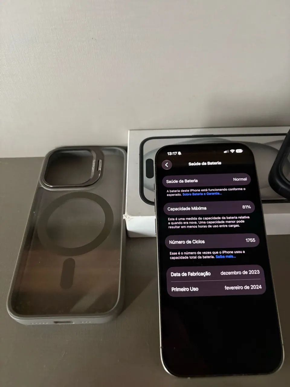 iPhone 15 pro 128gb / 81% bateria  - Foto 5