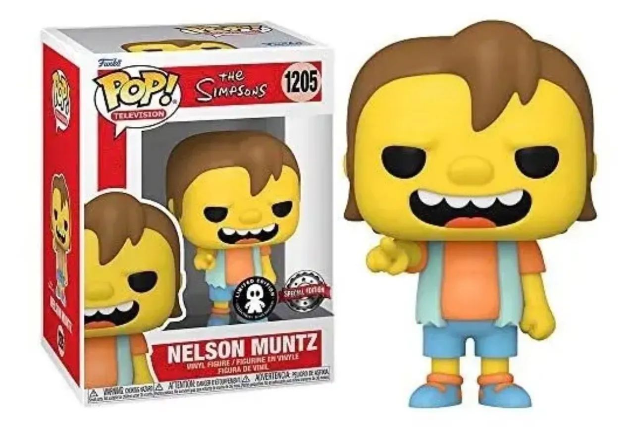 funko pop the simpsons nelson muntz 1205 - Foto 2