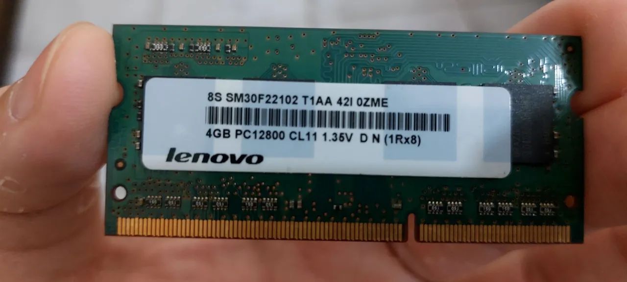 Memória RAM de Notebook DDR3L, 4GB, 1600MHz - Foto 2