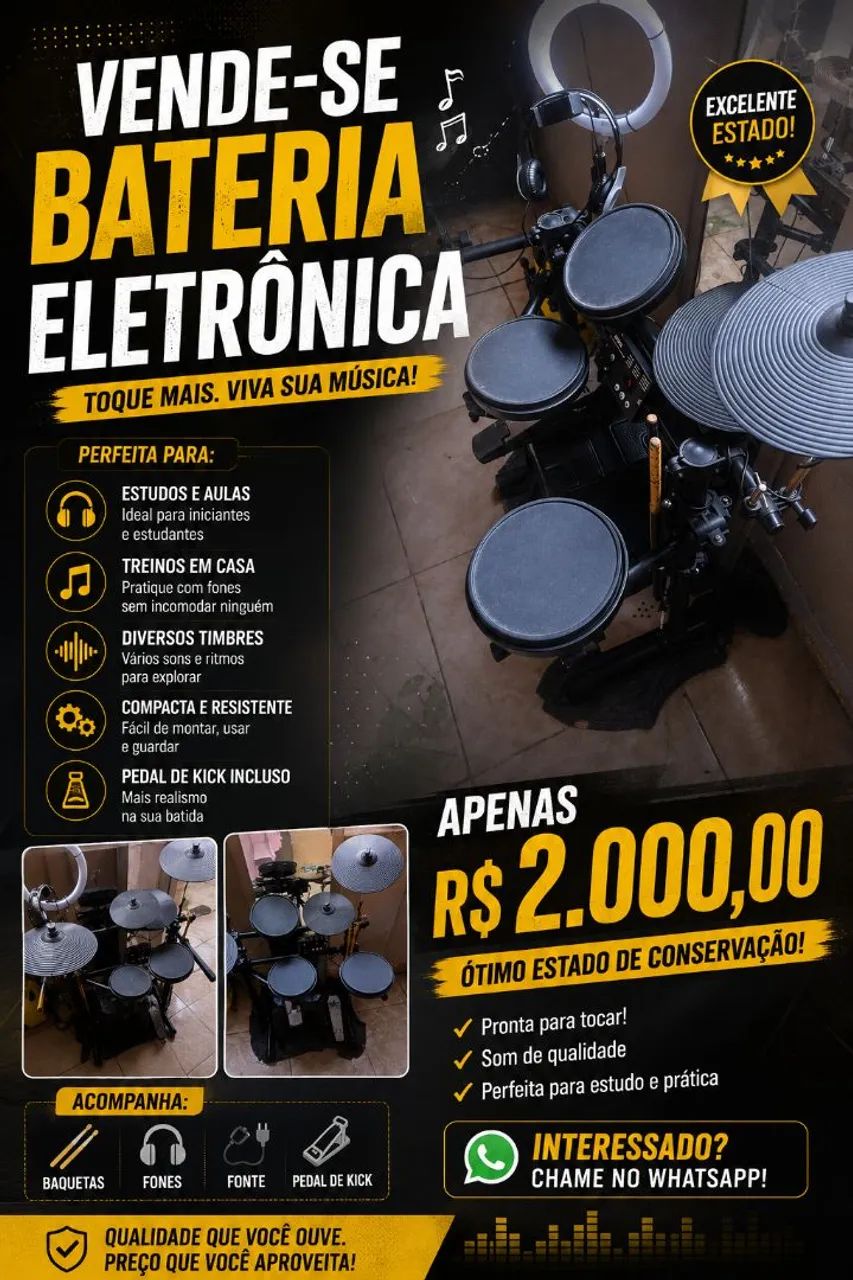 Bateria eletrônica 