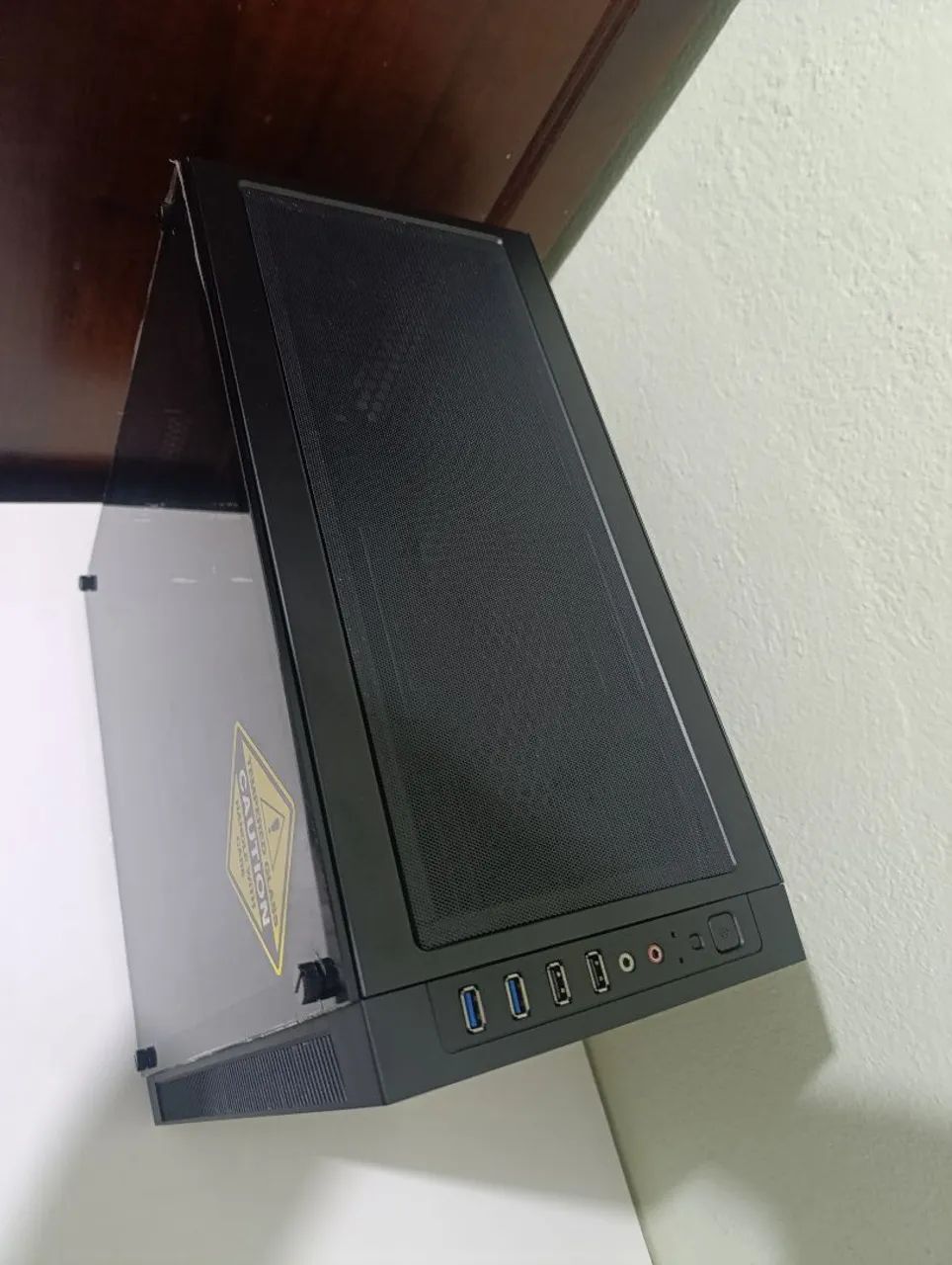 Gabinete gamer sharkoon Midi atx tg5 - Foto 3