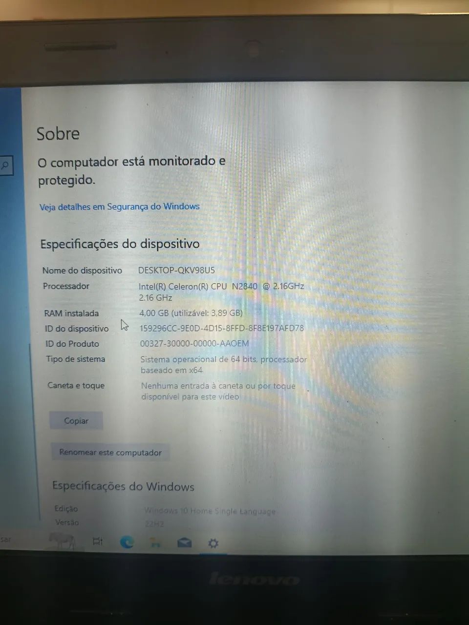 Notebook Lenovo  - Foto 3