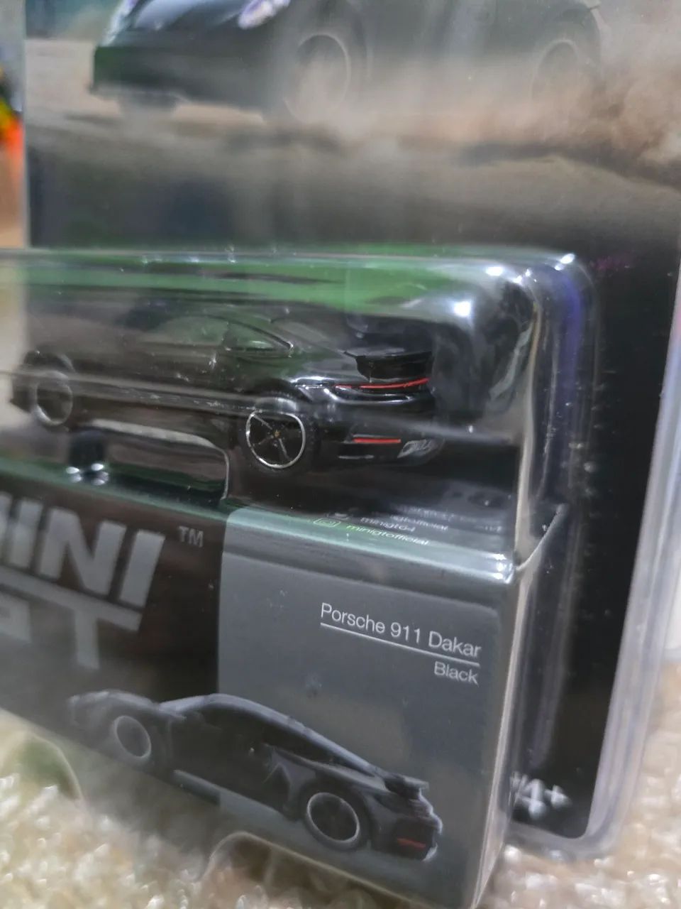 MINI GT PORSCHE 911 DAKAR BLACK - Foto 2