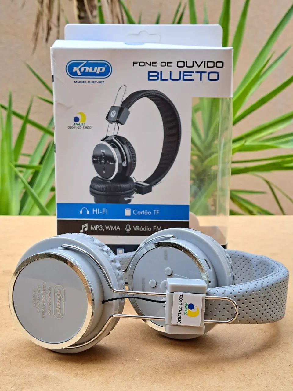 Fone de ouvido original bluetooth , fm ,micro sd  mp3 ,headphone universal. - Foto 3