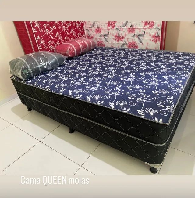 Cama QUEEN. Molas molas macia 