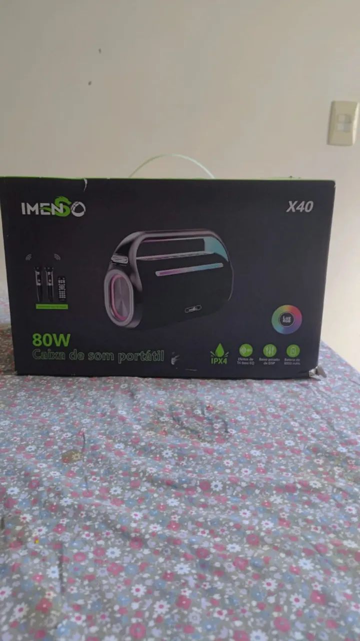 Imenso x40 caixa de som - Foto 4