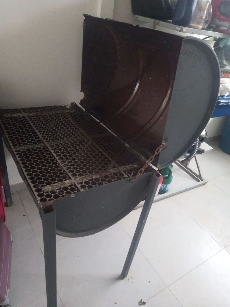 Churrasqueira a bafo 