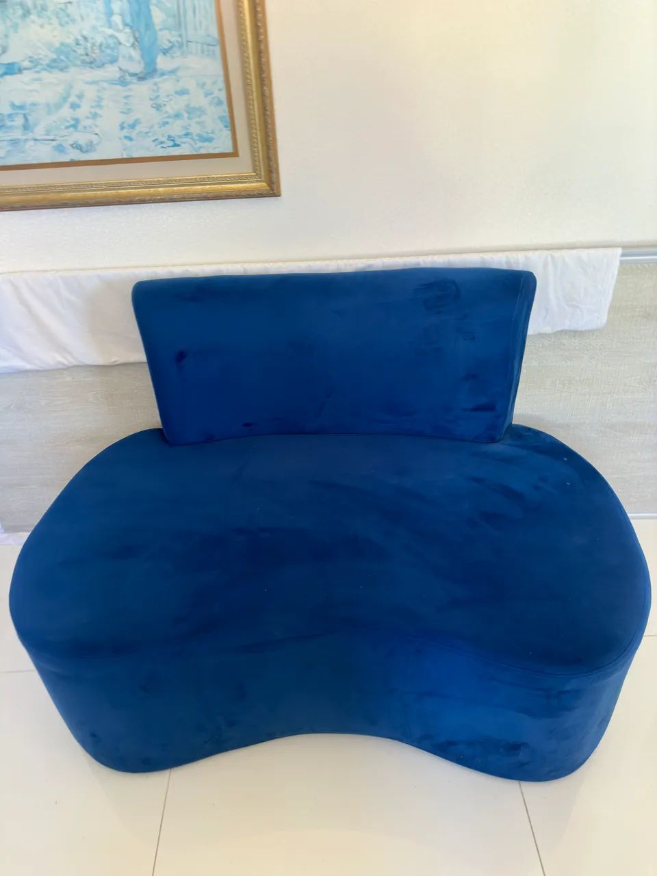 Sofá Orgânico Azul  - Foto 2