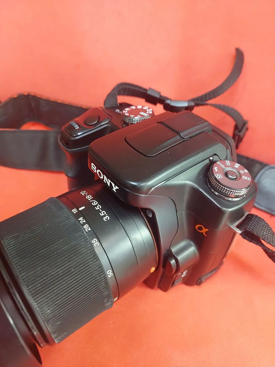 Câmera Sony Alfa A100 funcionando perfeitamente  - Foto 3