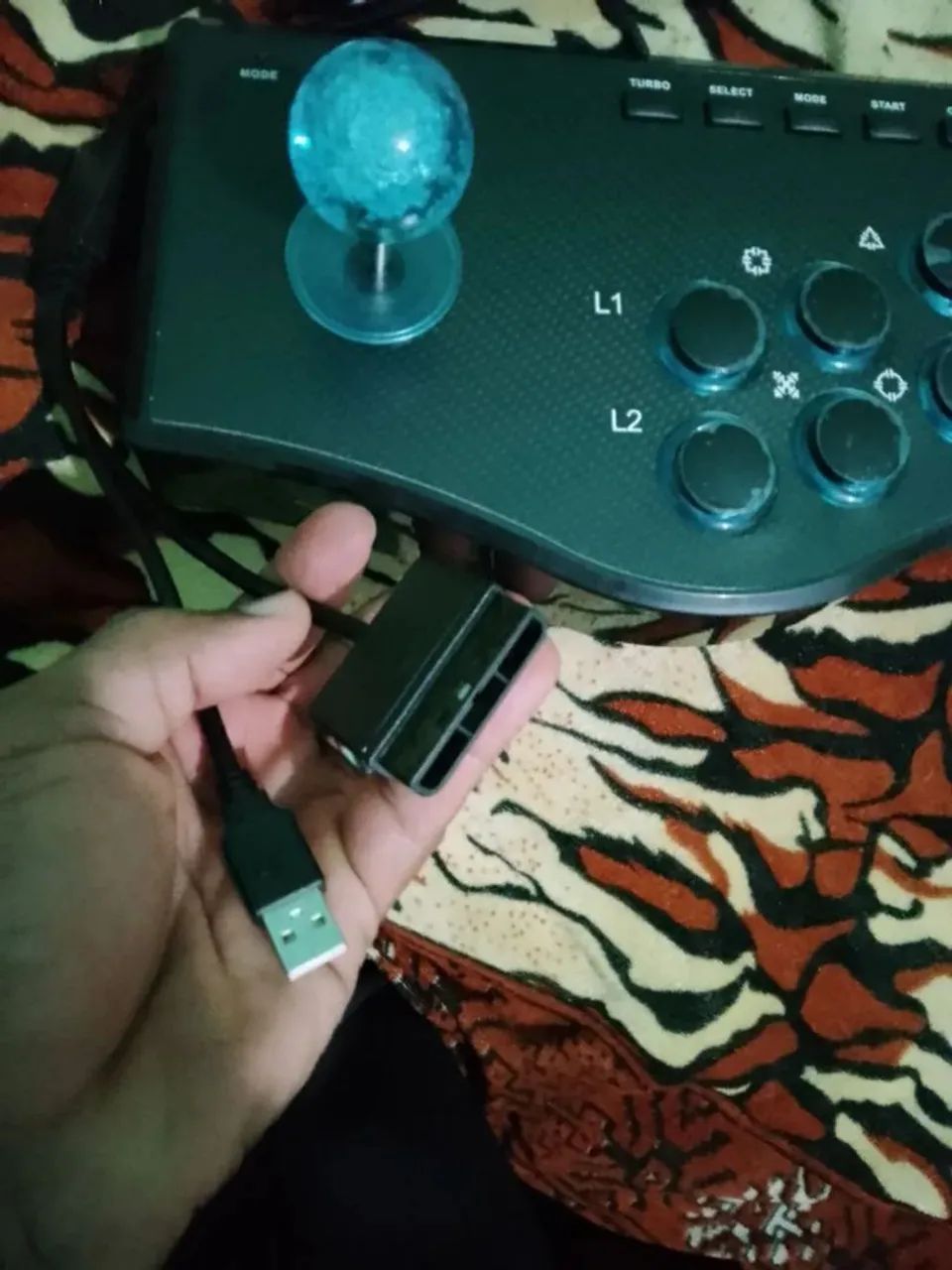 Controle Arcade - PS2, PS3, PC e ANDROID - Foto 2
