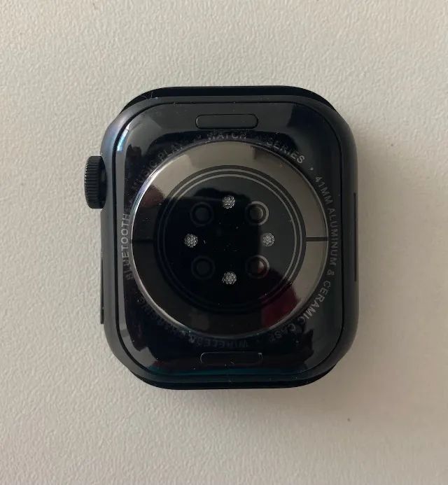 smartwatch s9 mini super amoled preto - 41mm - Foto 2