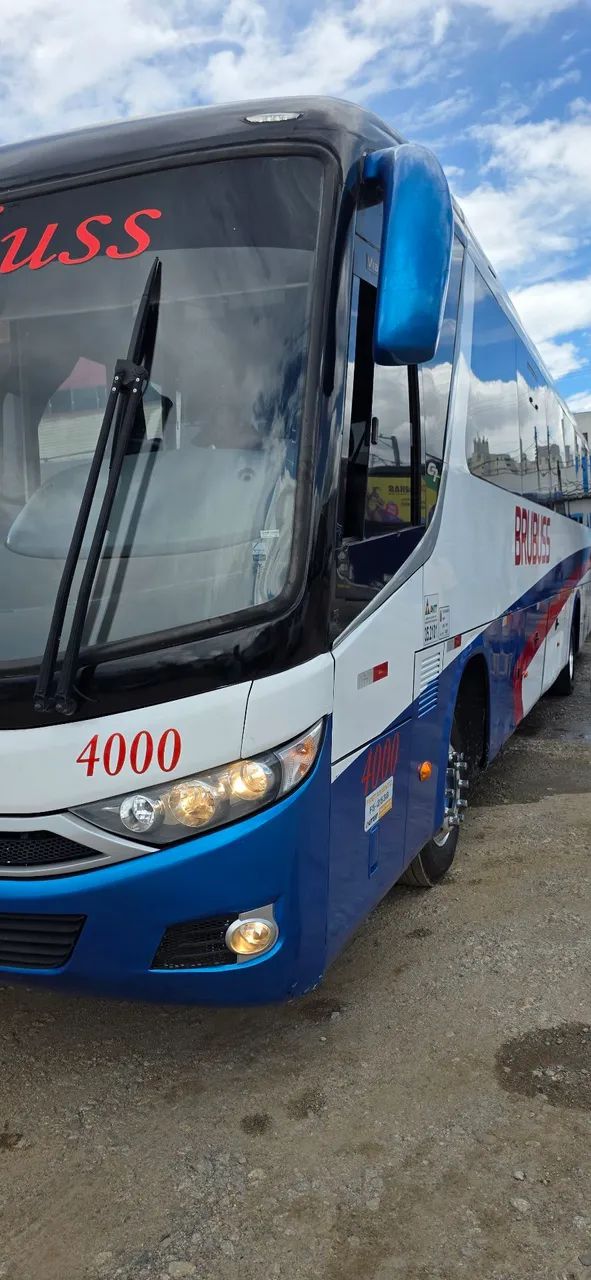 Marcopolo G7 ano 2013 mercedes benz 1721 ar cond dianteiro