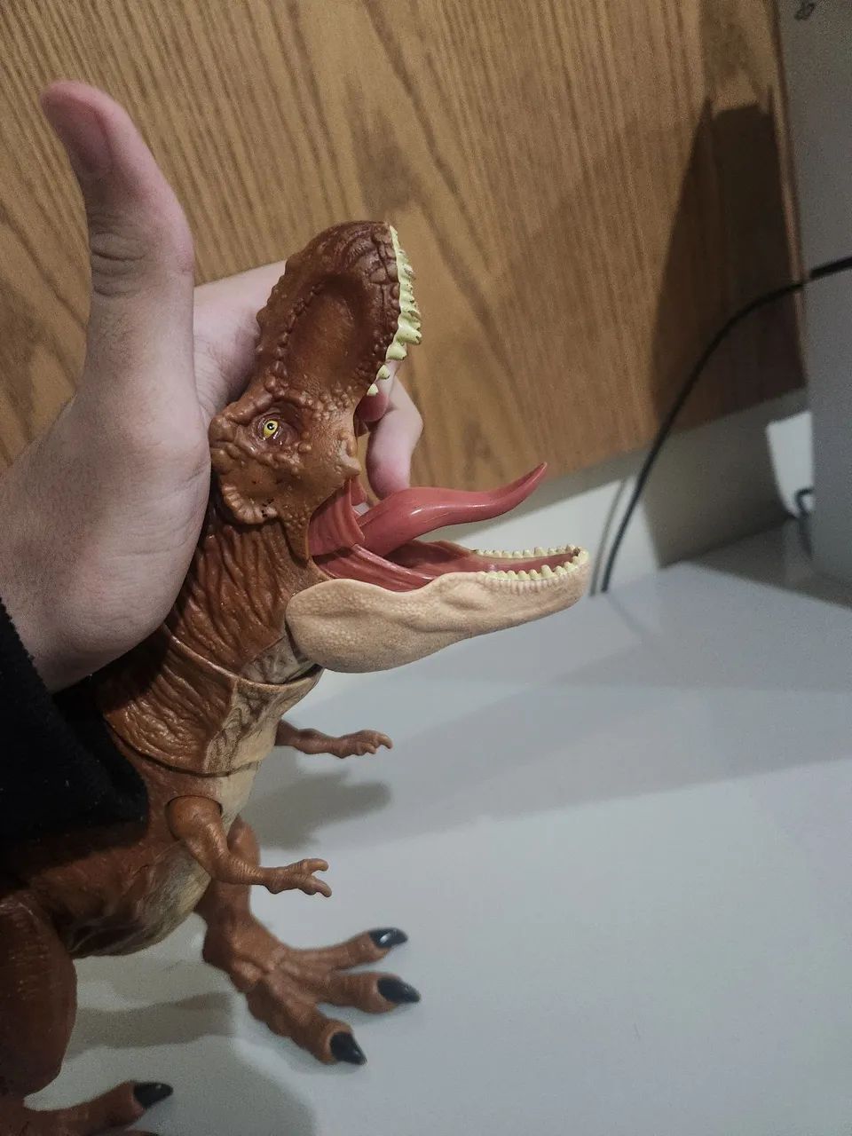 Dinossauro mattel t rex 2018 - Foto 4