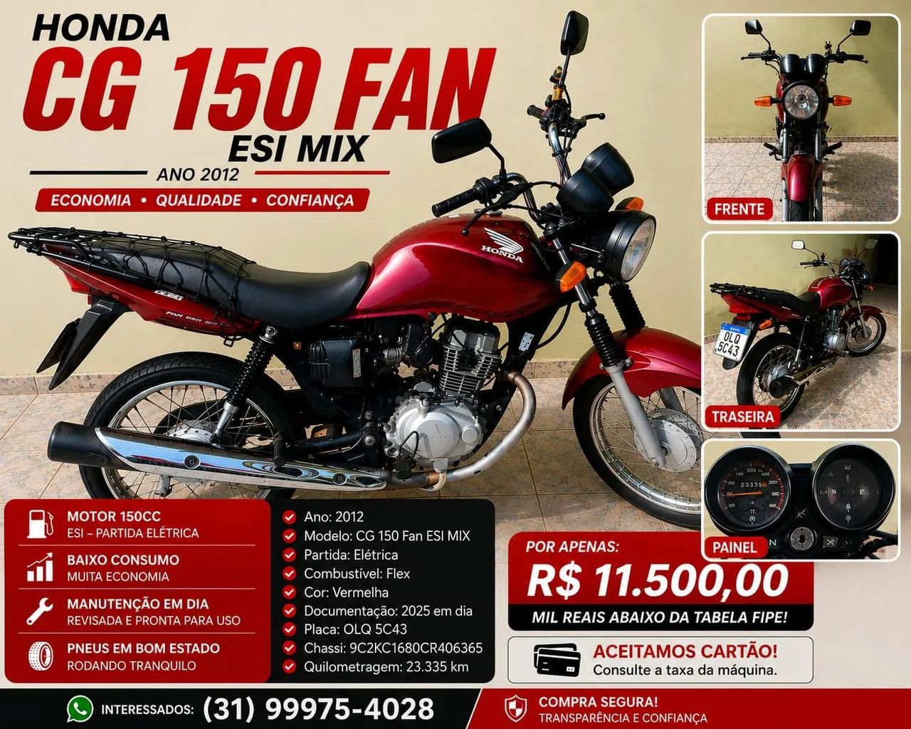 Cg fan 150 - Foto 3