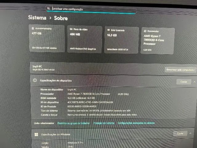 PC GAMER RYZEN 7800X3D