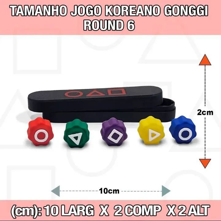 Jogo Gonggi de Pedras Coreano Round 6. - Foto 5