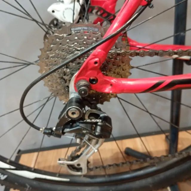 Bicicleta Specialized Rockhopper Vermelha - Foto 2
