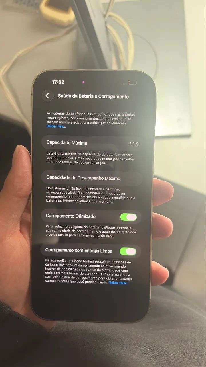 14 PRO MAX 128 GB Perfeito! - Foto 4