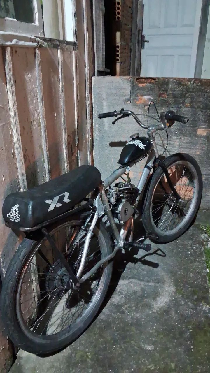 vendo ou troco bicicleta motorizada 80cc - Foto 2
