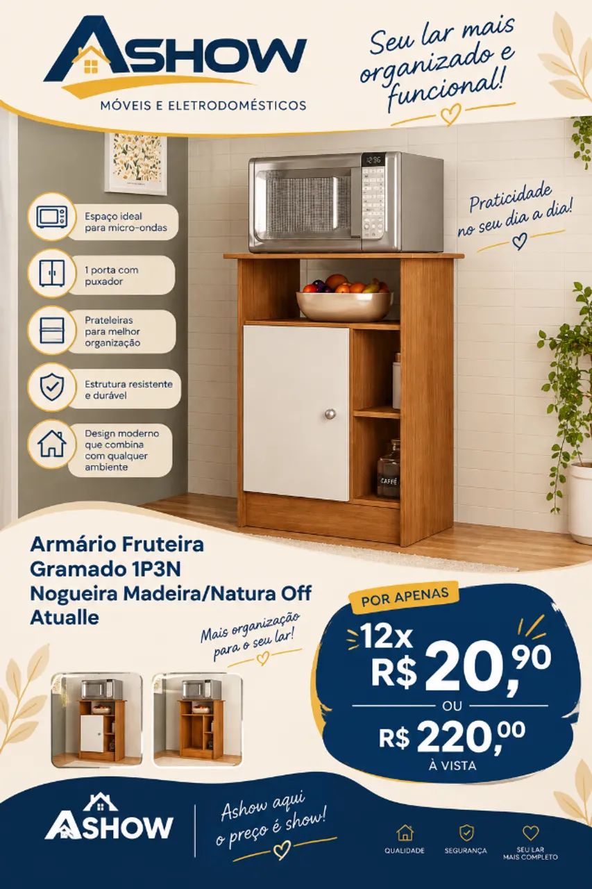 Armário fruteira 