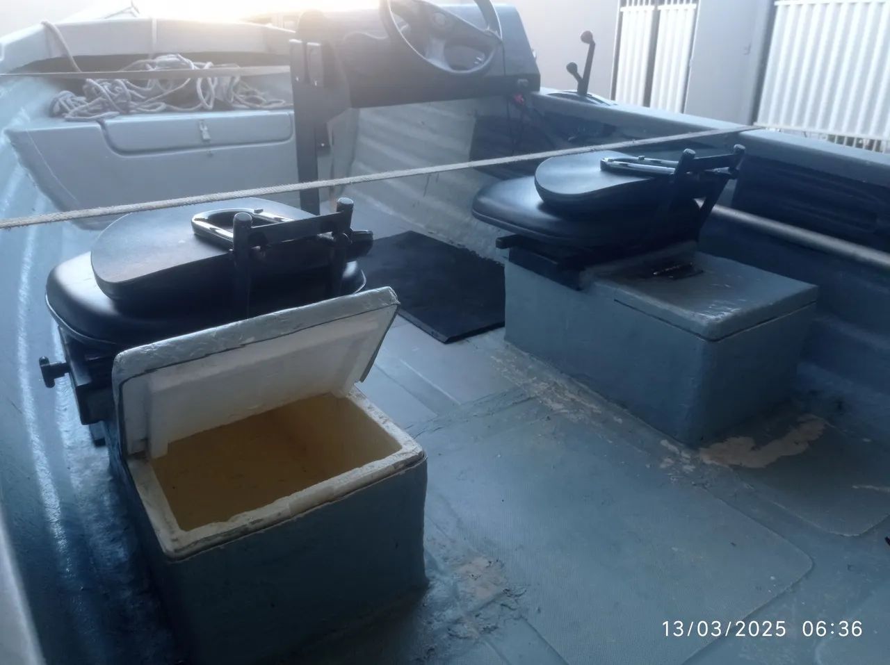 Lancha Barco Bote Mercury 15 Super  - Foto 4