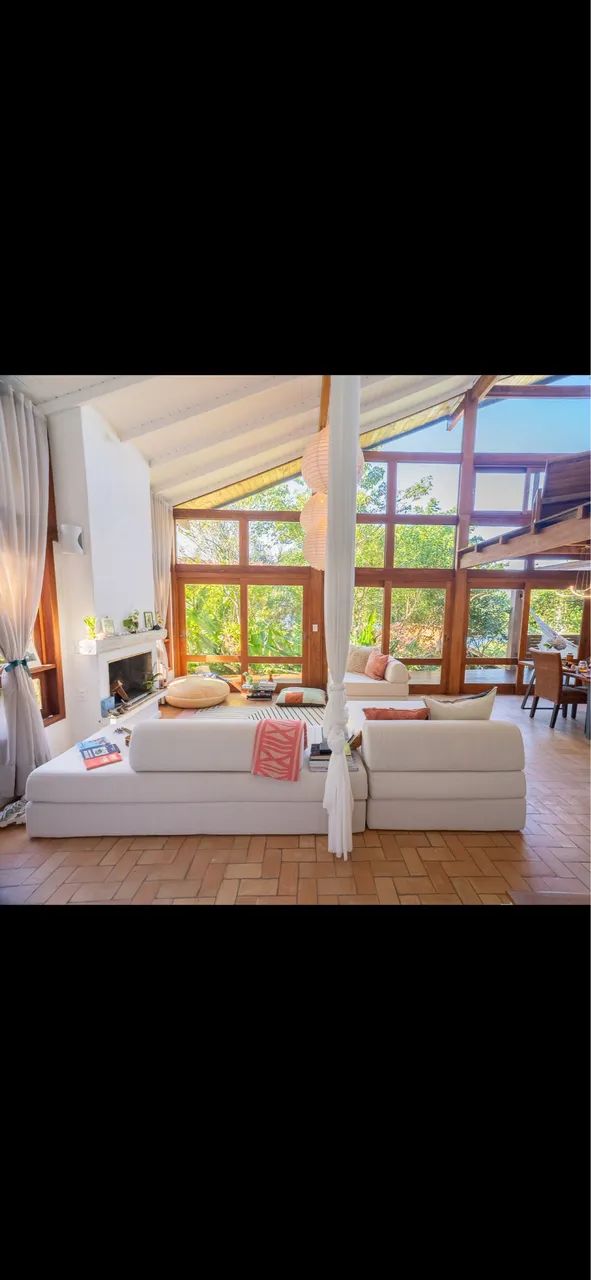 Sofá Modular de Linho 