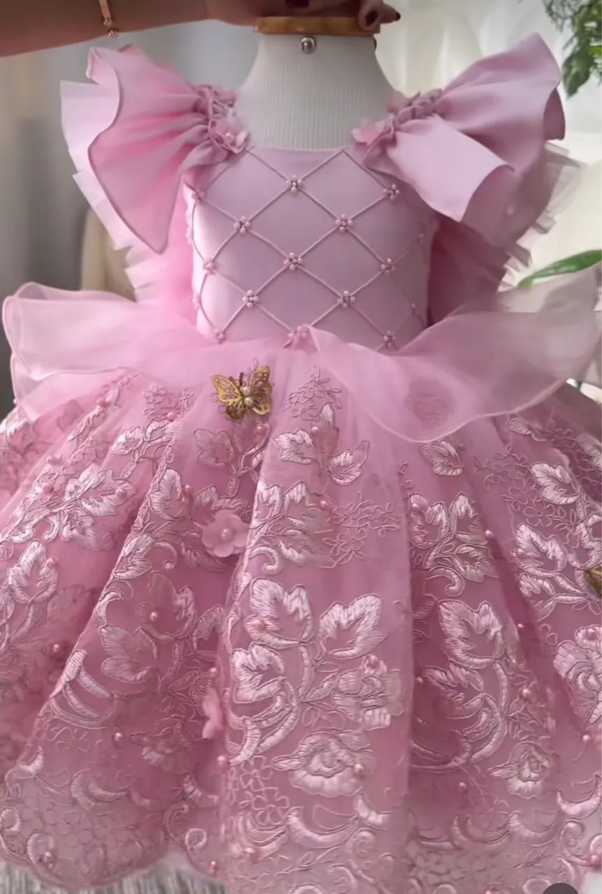 Vestido 1 ano - LUXO 2