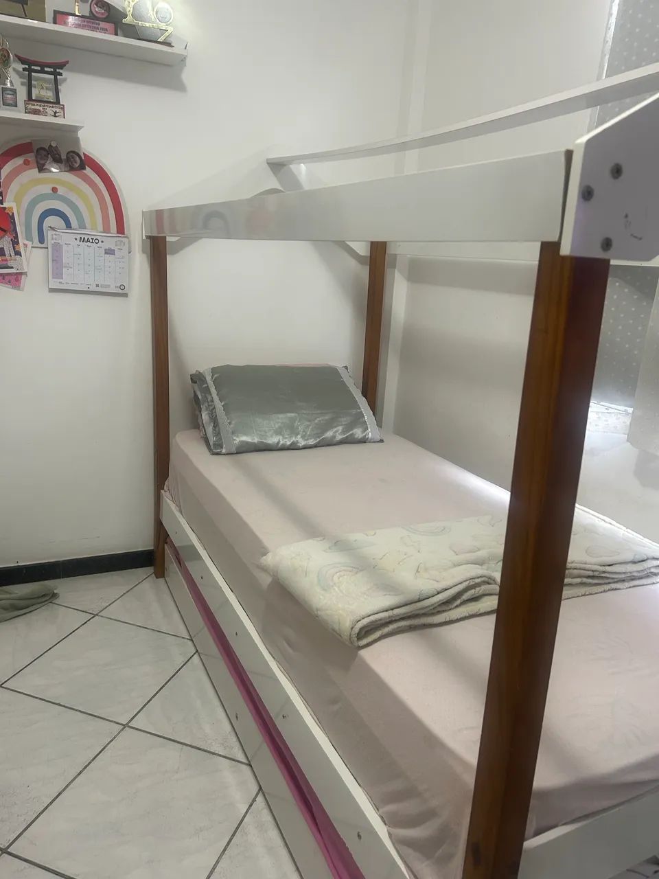 Cama casinha muito nova  - Foto 2