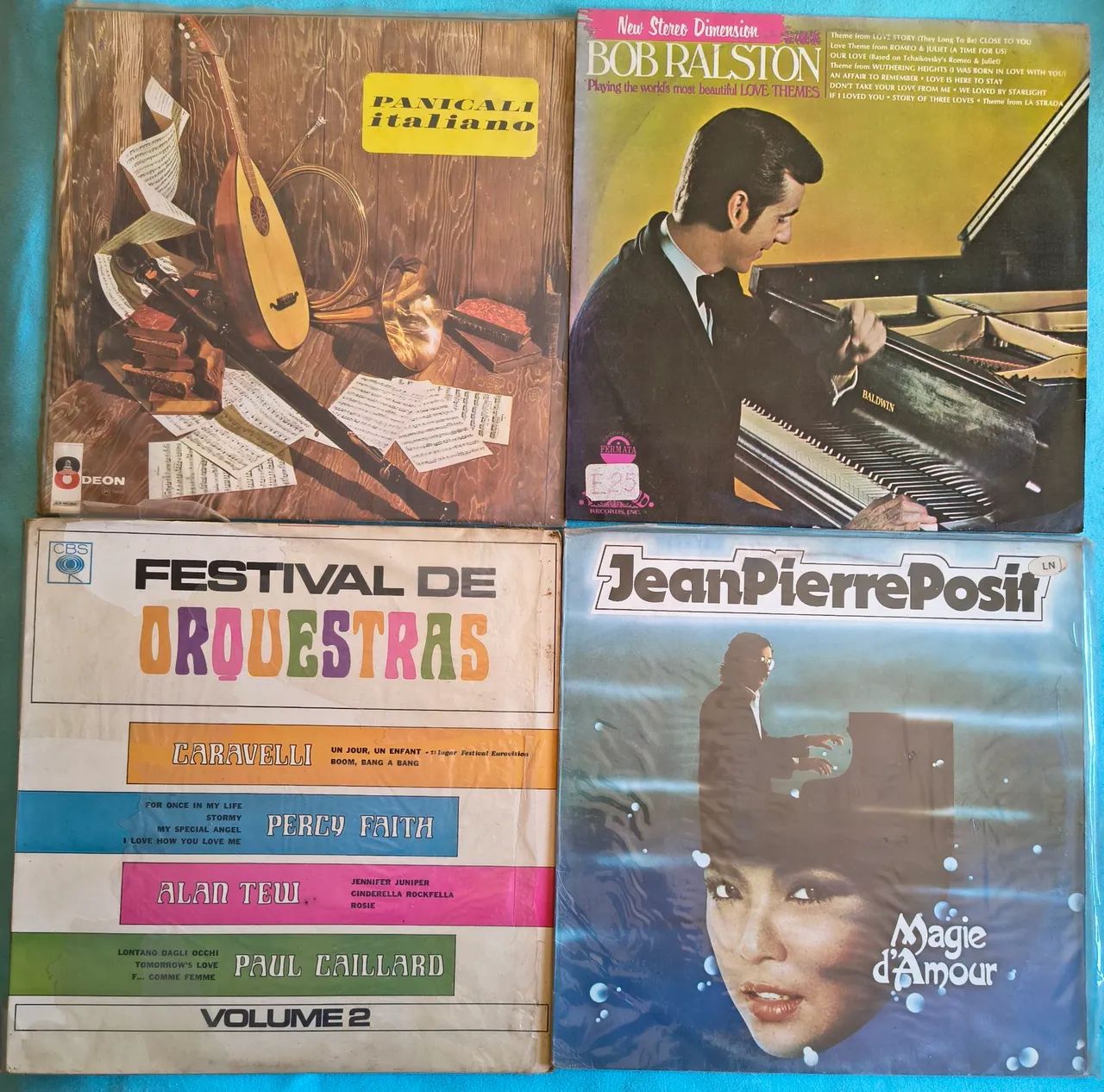 Lote 10 discos de vinil aleatórios  - Foto 2