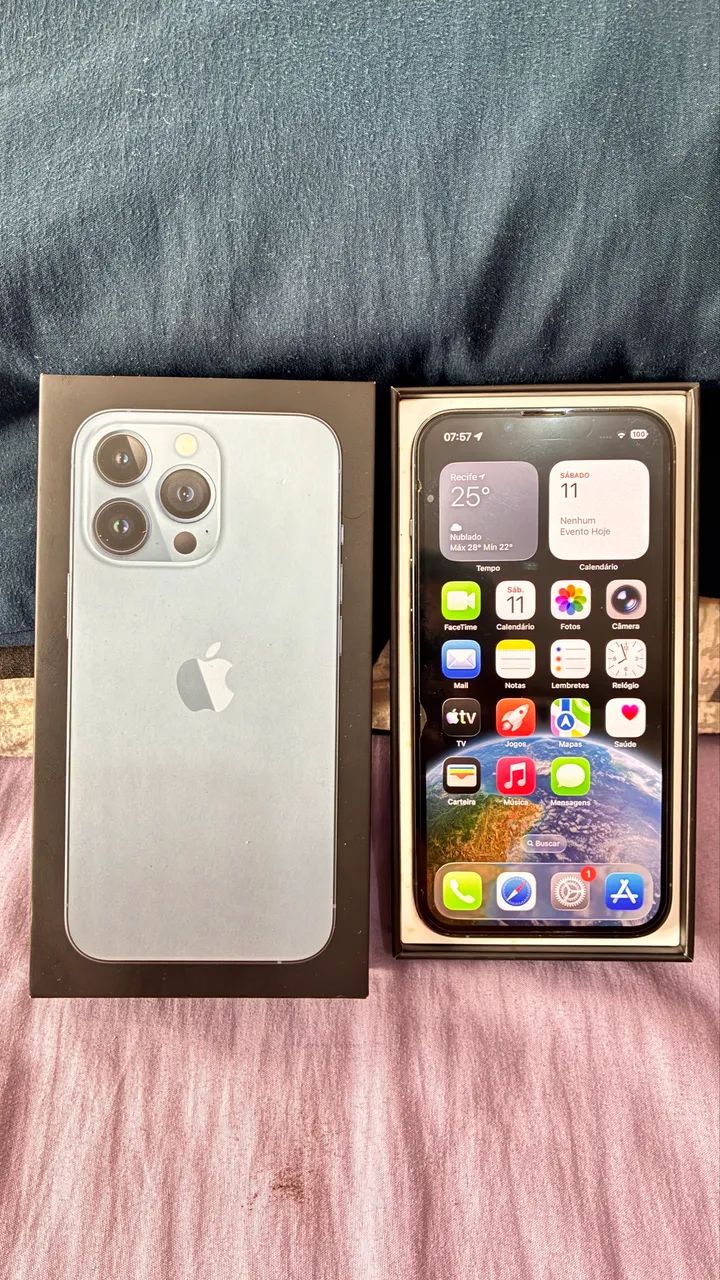 IPhone 13 Pro 128 Original com Caixa e NF 