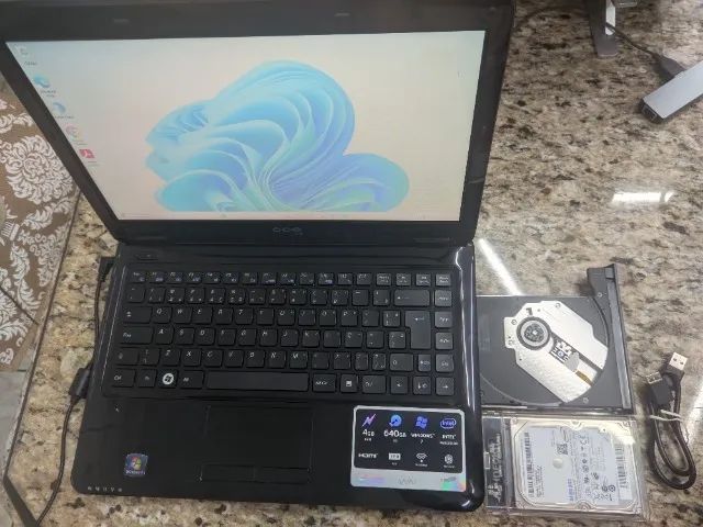 Notebook I5 - 6gb de Ram - SSD de 500gb +HD 640 gb - tela de 14 polegadas -CCE WIN - Foto 5