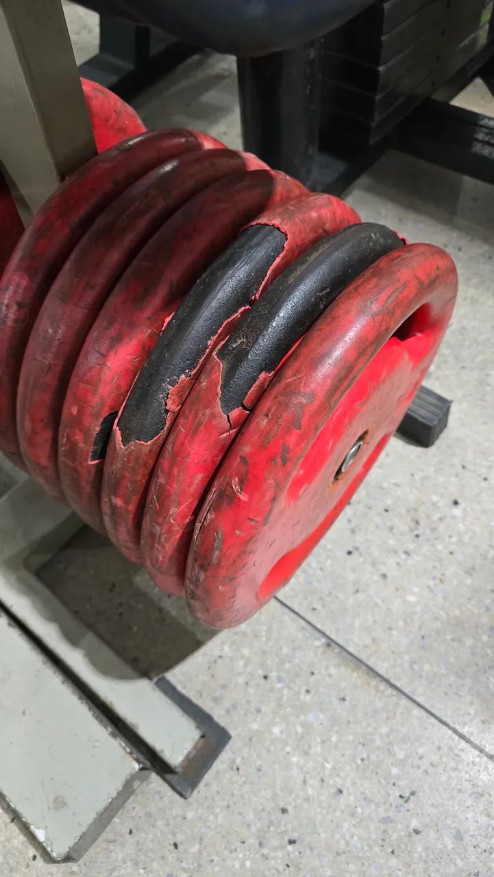Vendo anilhas 10kg e 15kg - Foto 2