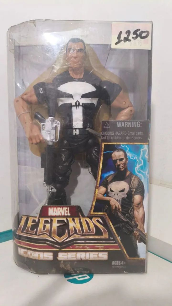 Action figure Justiceiro Icons Marvel legends 1/6. 