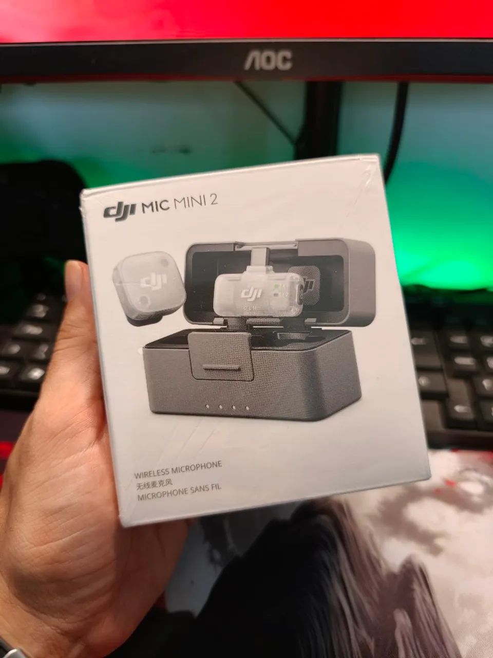 MICROFONE DJI MIC MINI 2 (LACRADO)