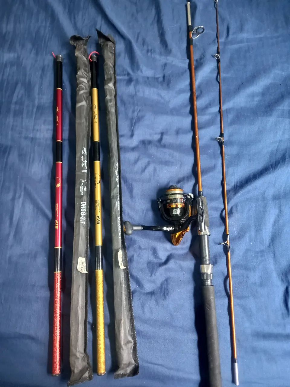Varas de pesca 