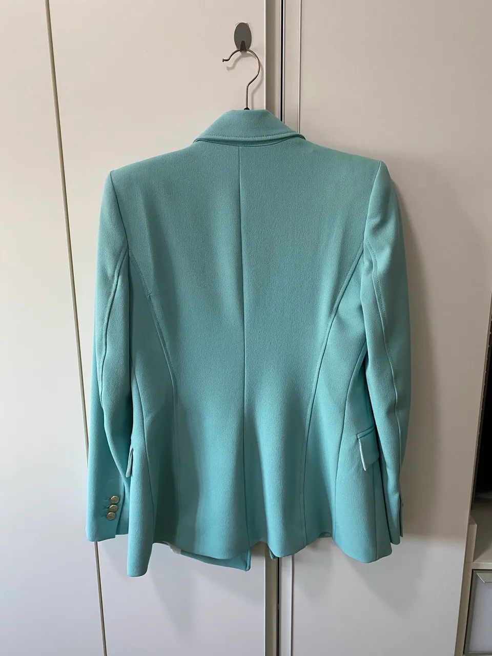 Blazer Zara azul claro  - Foto 4