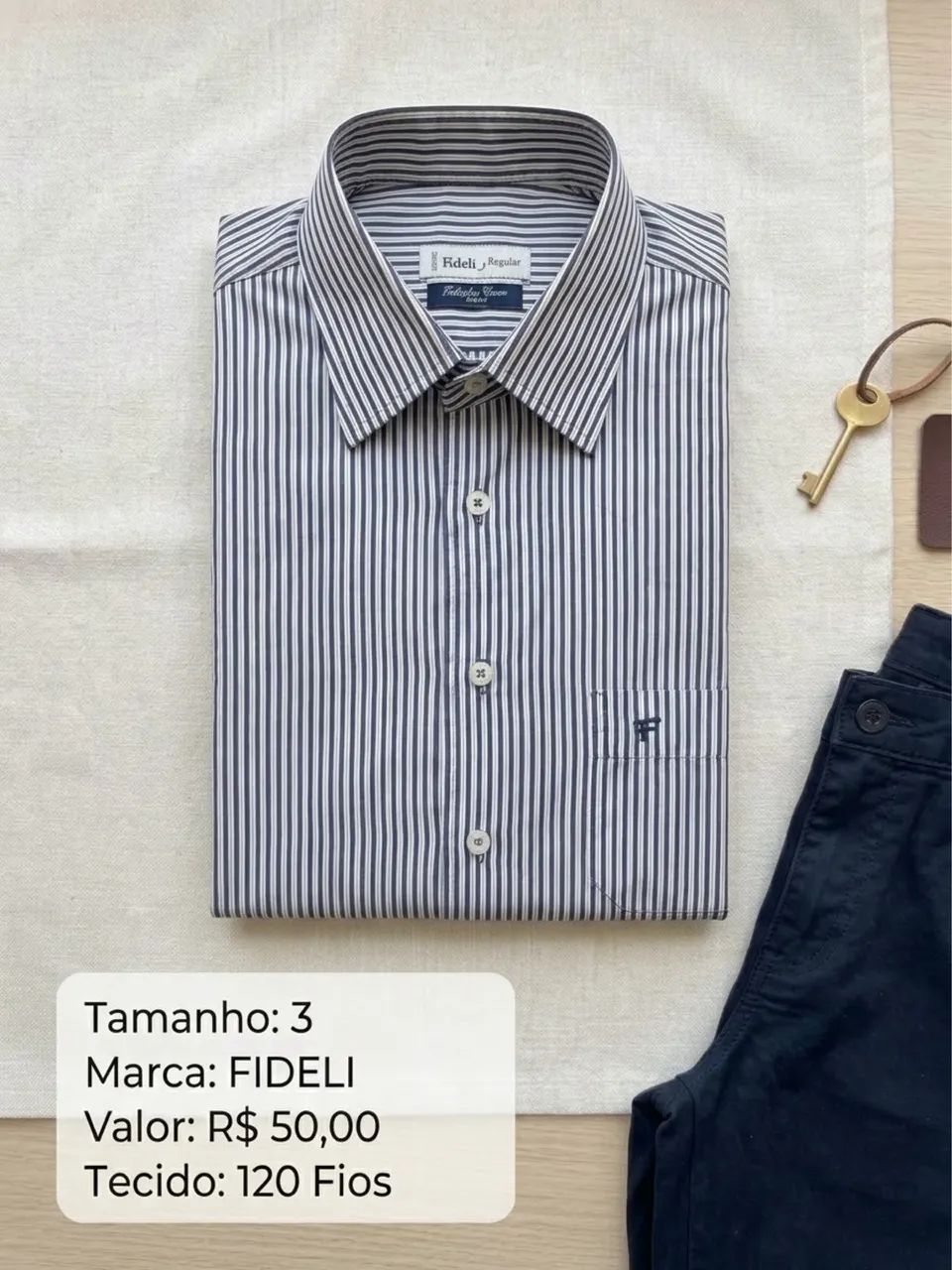 5 Camisas Sociais - Foto 4