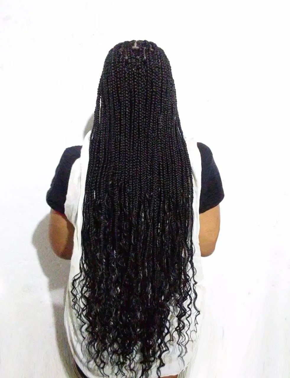 Gypsy braids box braids boho braids cabelo orgânico  - Foto 5