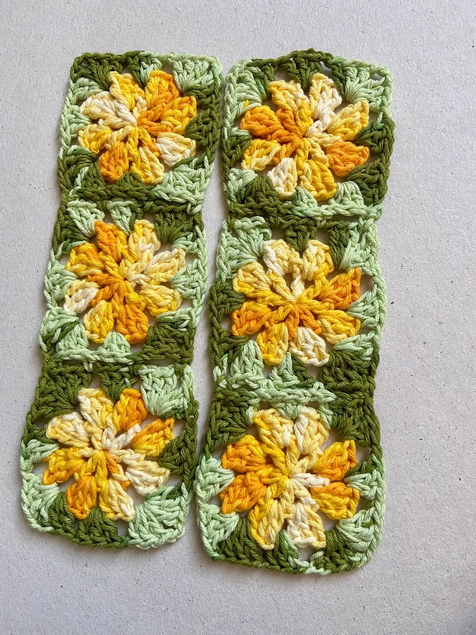 Kit de bases com flores de croche  - Foto 4