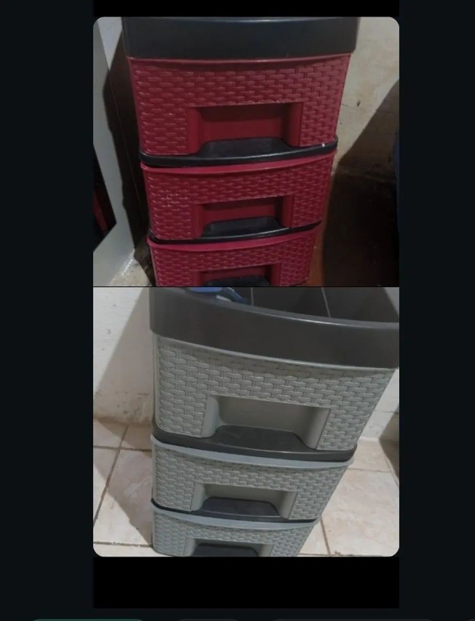 2 gaveteiros 