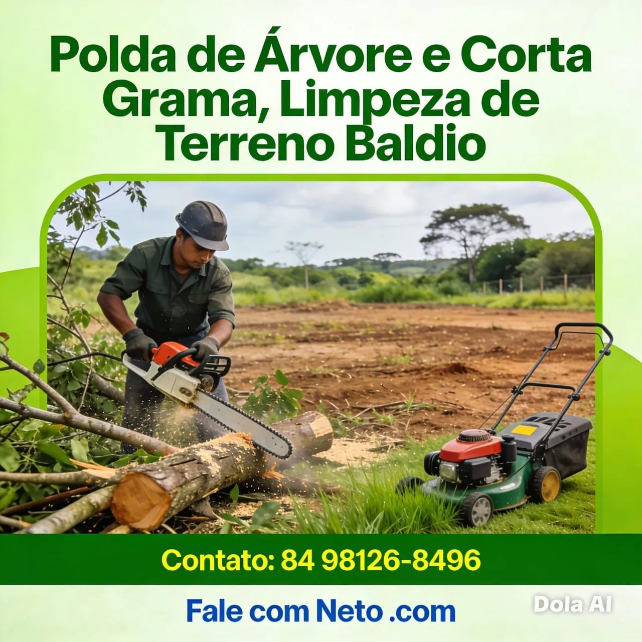 Serviço gerais de jardinagem 
