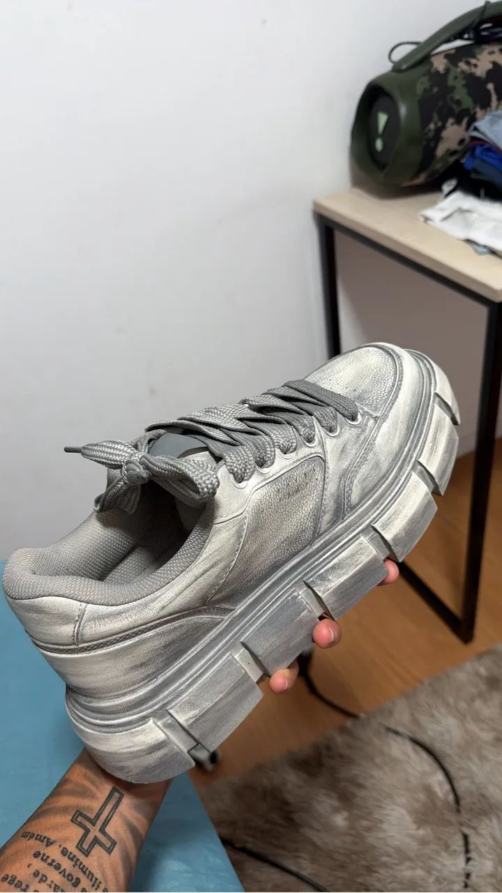 Tenis zara prata