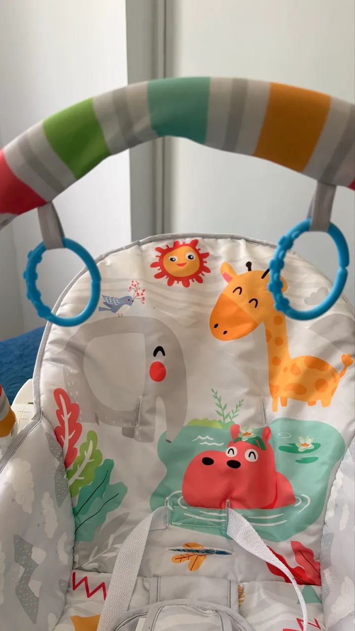 Cadeirinha bebê + brindes - Foto 2