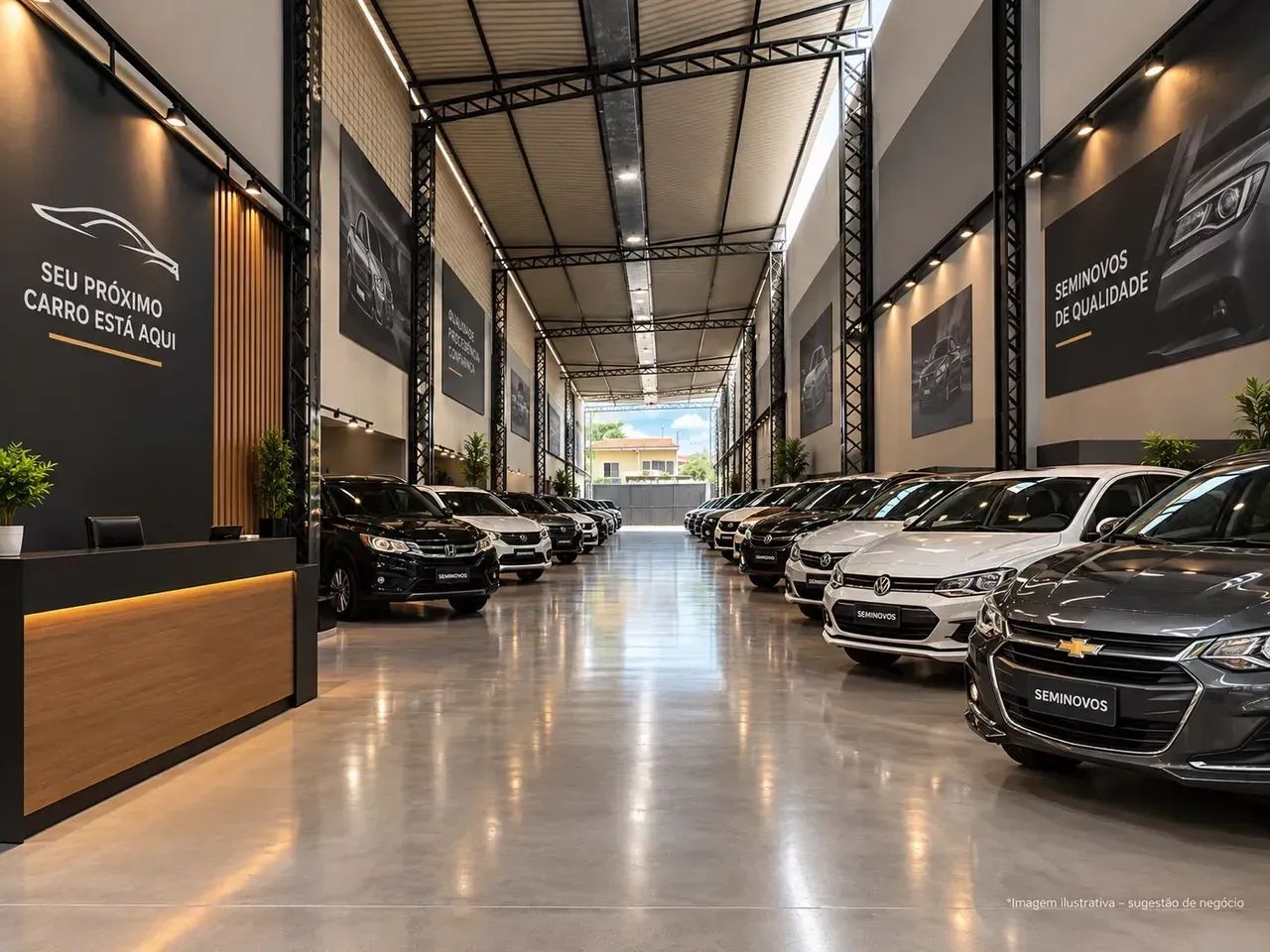 Galpão comercial para alugar com 320m²  | Telégrafo | Copa | Lavabo - Foto 5