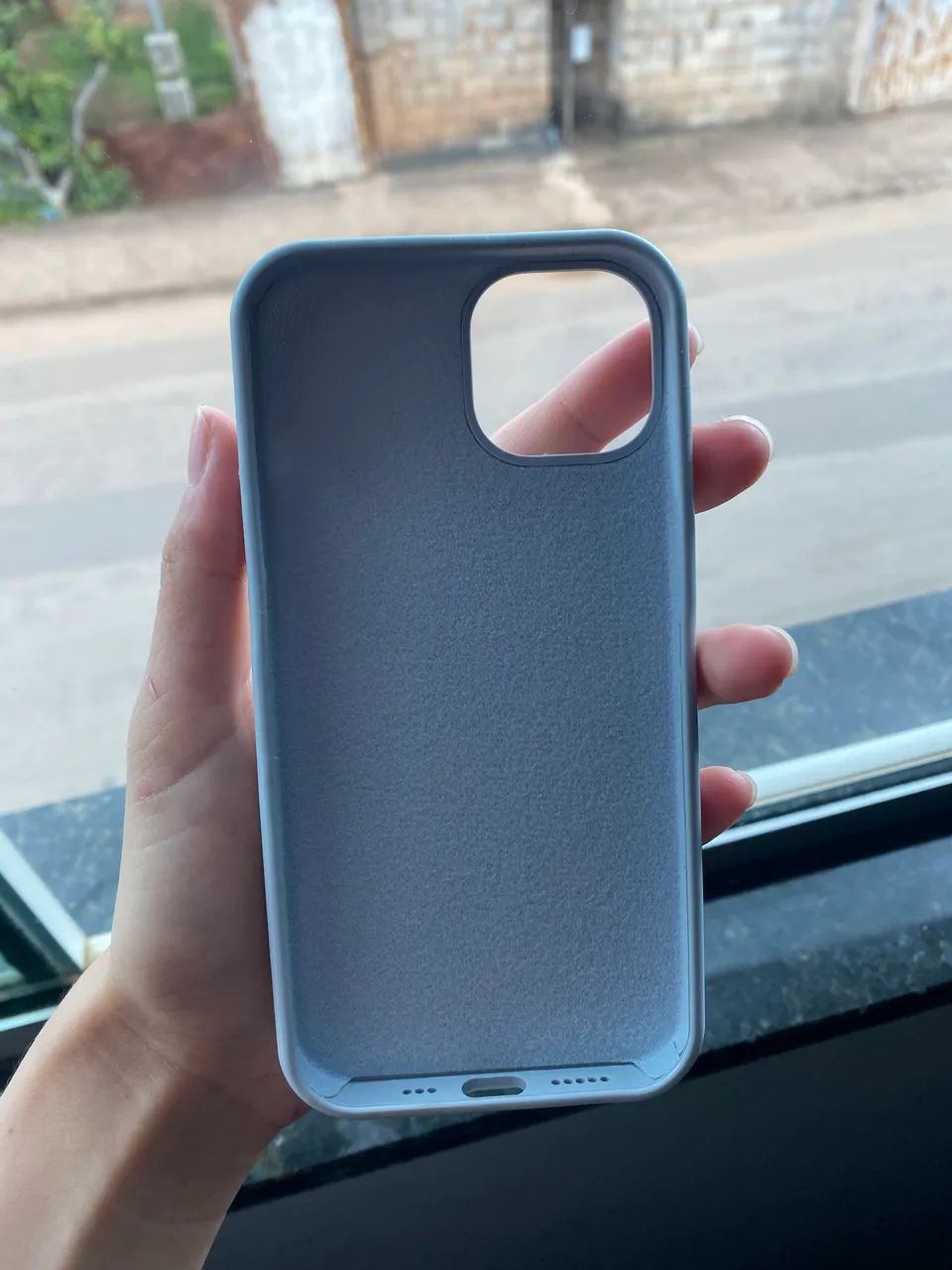 Capinha iPhone 13 azul gelo  - Foto 2