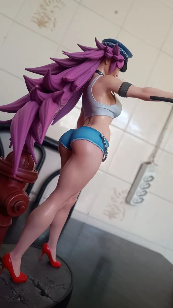 Por encomenda - Figure 3D da Poison - Street Fighter  - Foto 4