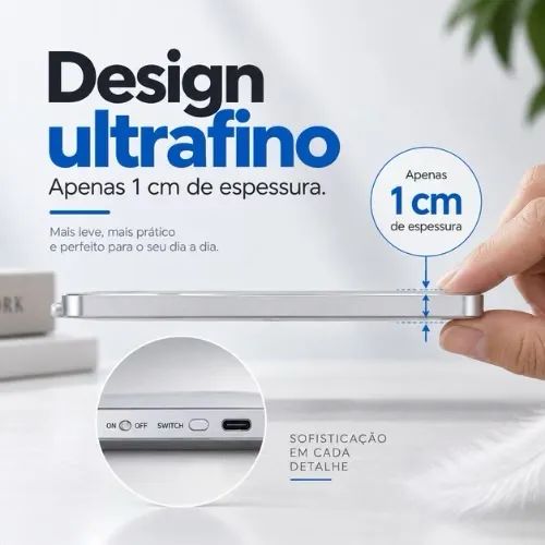 Touchpad Bluetooth Multitoque Notebook Mac Windows Usb  - Foto 5