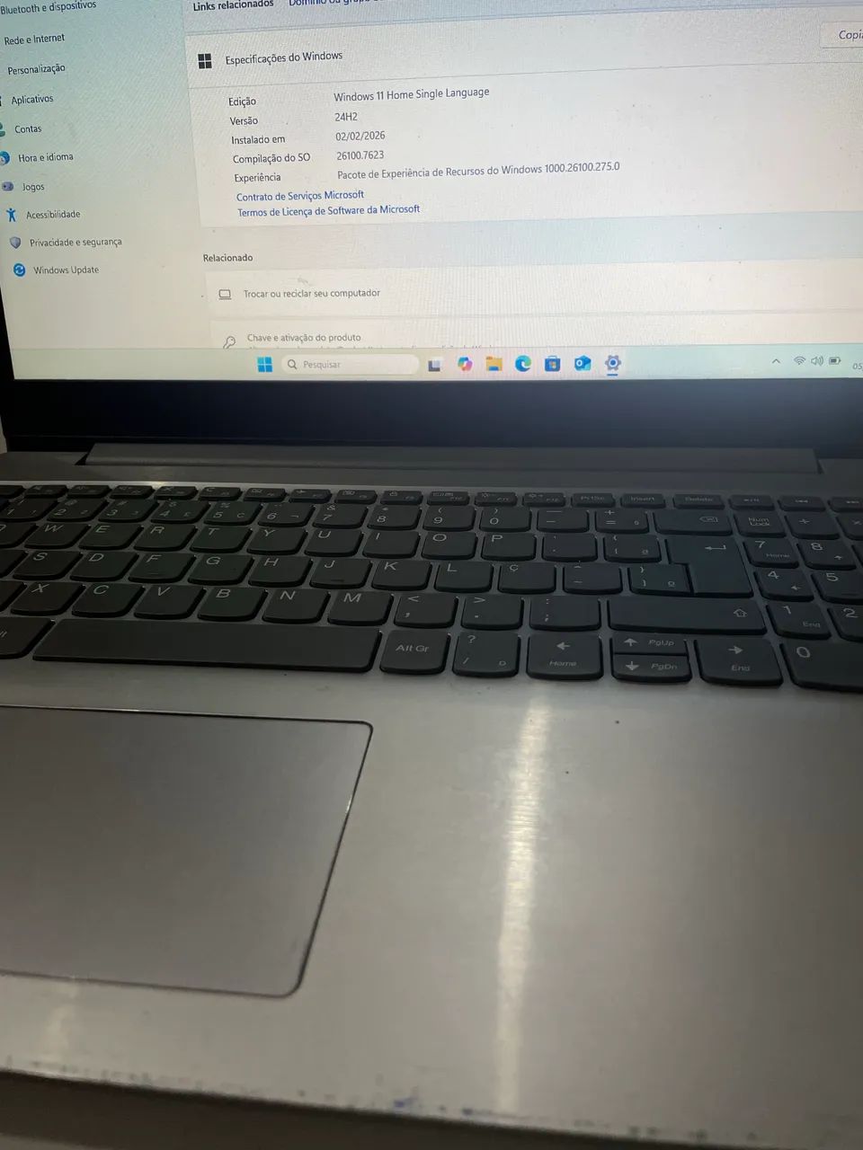 Notebook Lenovo